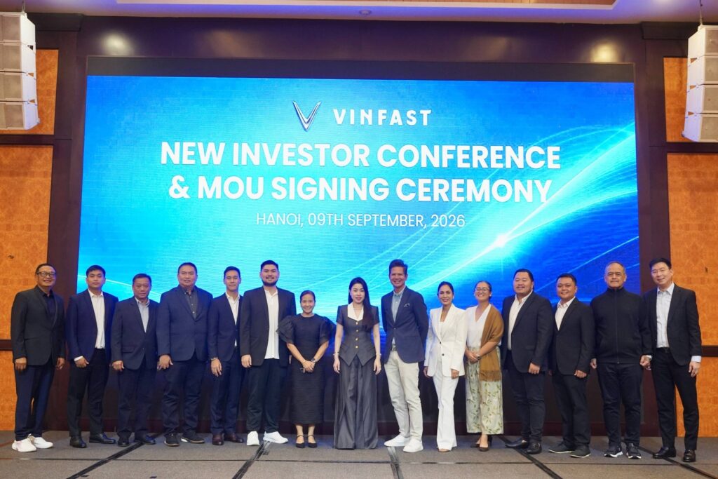 Lễ ký kết Biên bản Ghi nhớ giữa VinFast và 13 đối tác đại lý tại Philippines